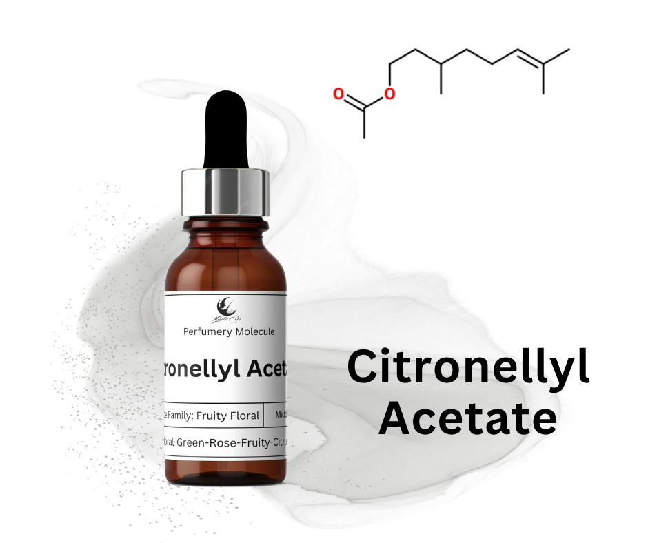 مولکول عطری سیترونلیل استات (Citronellyl Acetate Note)